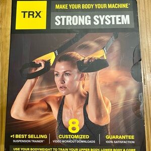 TRX STRONG SYSTEM Suspension Training Bodyweight Resistance System New Open Box